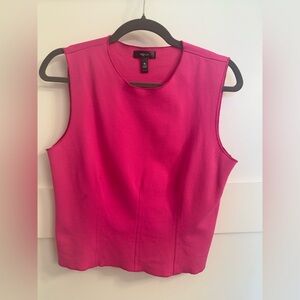 Aqua Fuchsia Sleeveless Tank Top